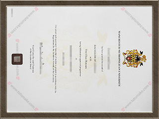 曼彻斯特城市大学文凭Manchester Metropolitan University degree1