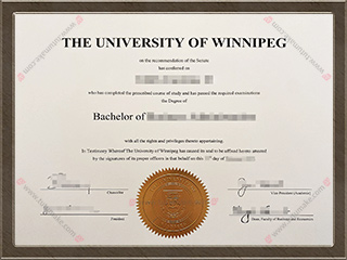 温尼伯大学文凭University of Winnipeg degree1