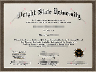 莱特州立大学文凭Wright State University degree1