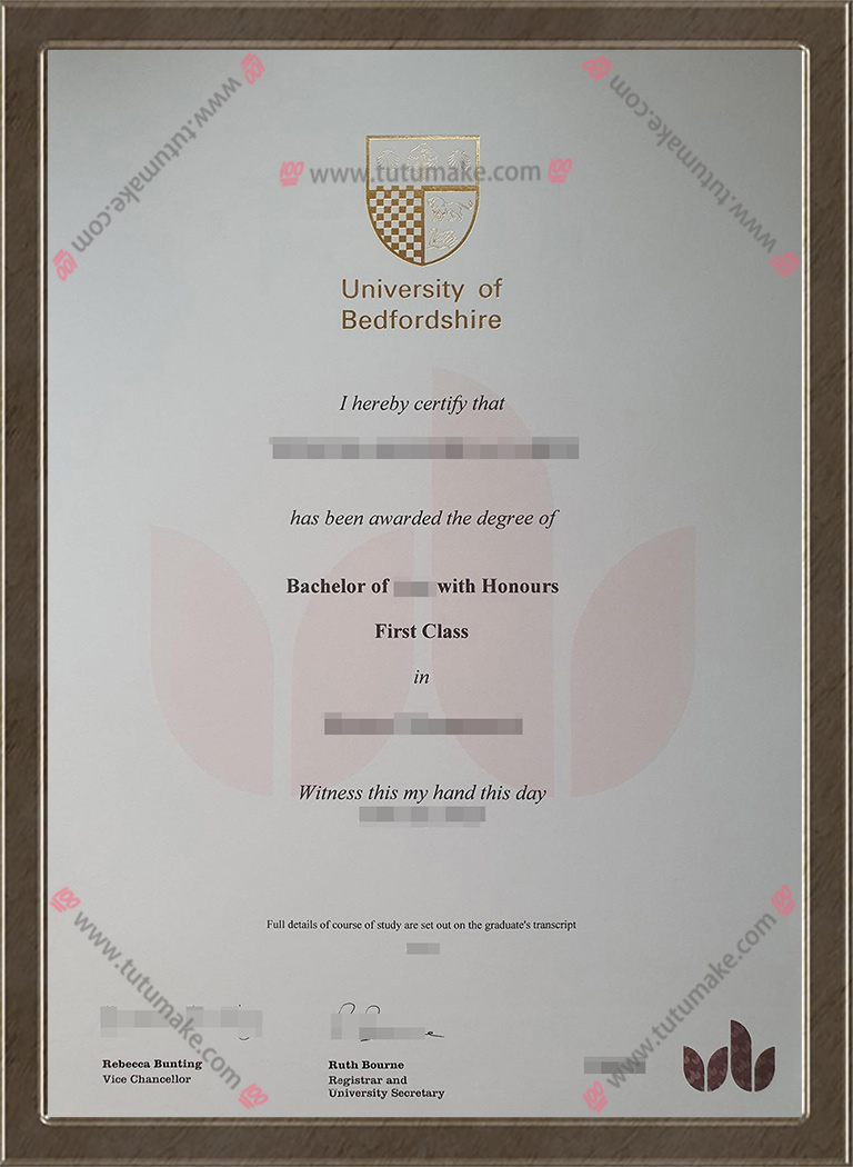 贝德福特大学文凭University of Bedfordshire degreeBeds degree